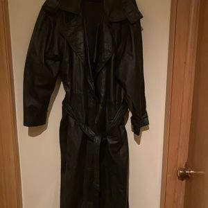 PELLE STUDIO 2X Black leather coat